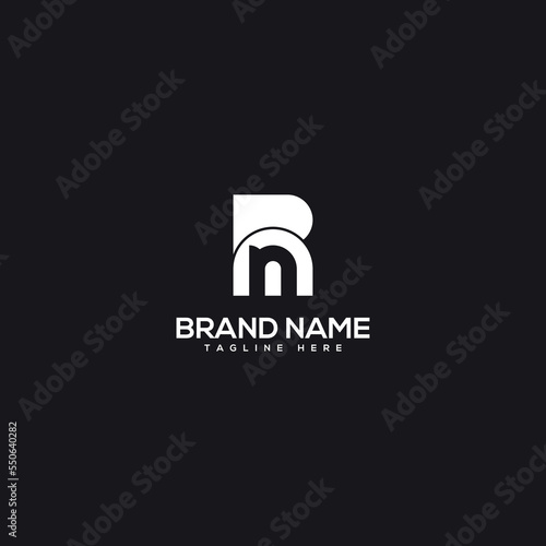 Abstract PN, NP, P, N Letters Logo Initial Based Monogram Icon Vector.
