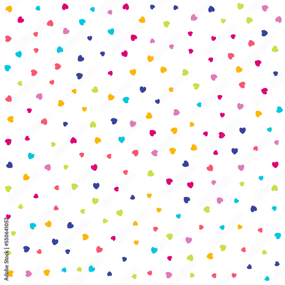 Seamless Hearts Pattern. Cute baby vector background with small hearts, kids girly print, 14 february Valentine backdrop Seamless Hearts Pattern. Cute baby vector background with small hearts, kids girly print, 14 february Valentine backdrop