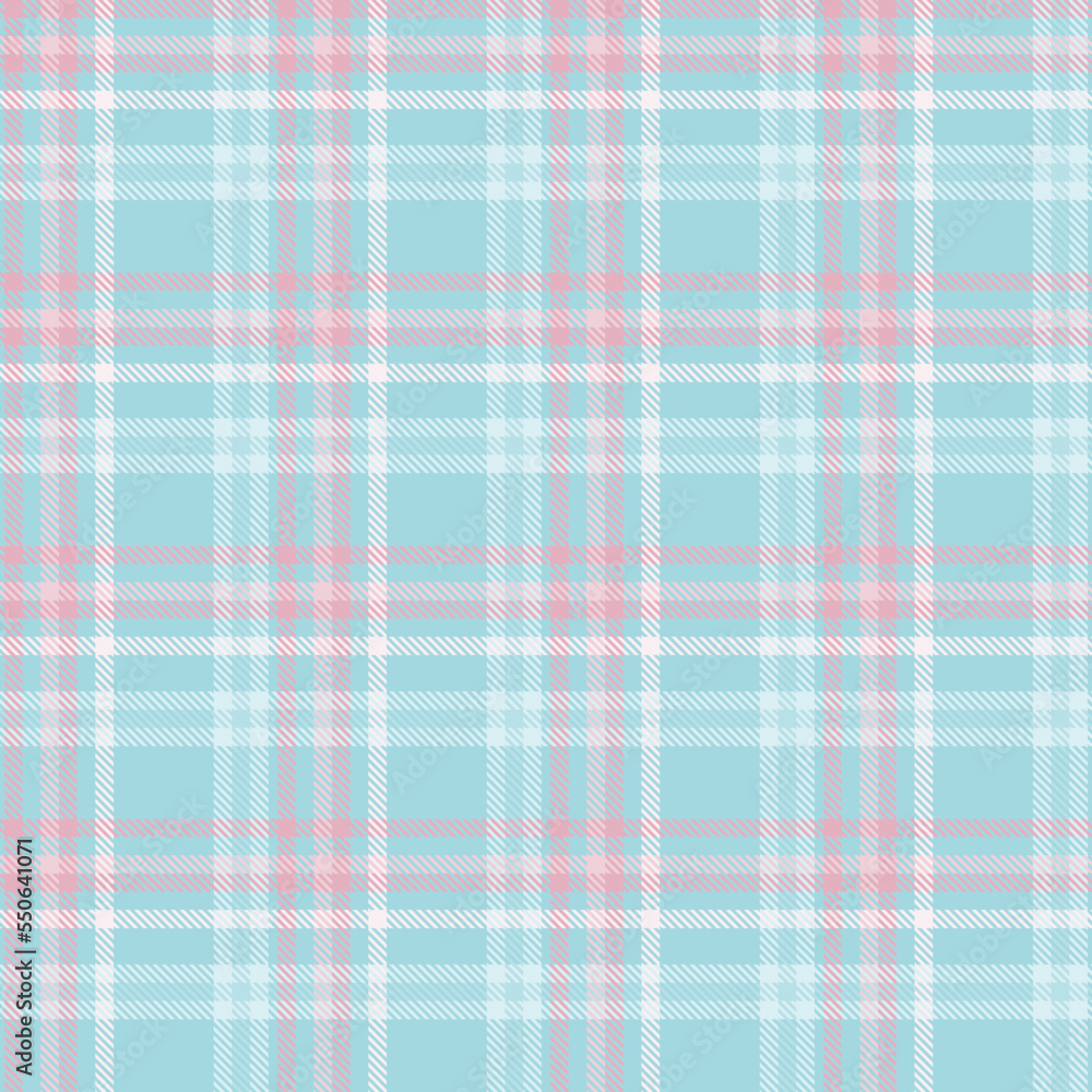 Seamless tartan plaid pattern in Pink and Blue Color. Seamless tartan plaid pattern in Pink and Blue Color.