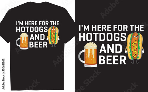 I’m here for the hotdogs and beer
