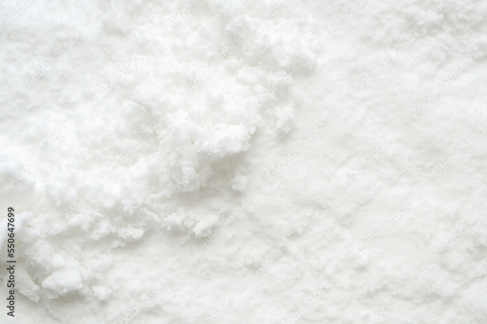 White snow texture background high angle view White snow texture background high angle view