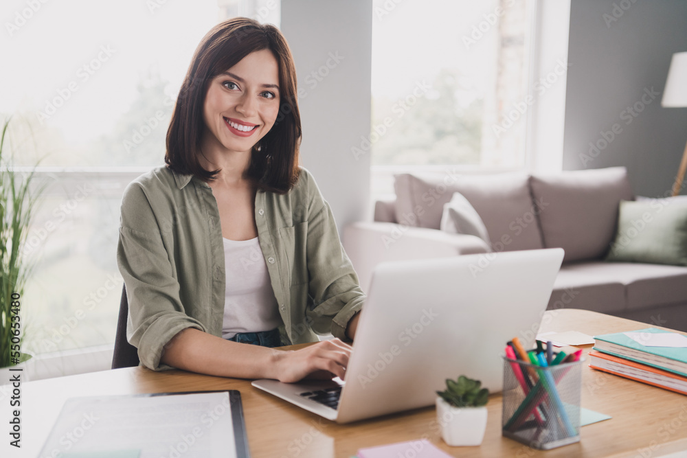 Photo of successful boss ceo financier economist use netbook macbook write weekly report contract deal comfort work place room home indoor Photo of successful boss ceo financier economist use netbook macbook write weekly report contract deal comfort work place room home indoor