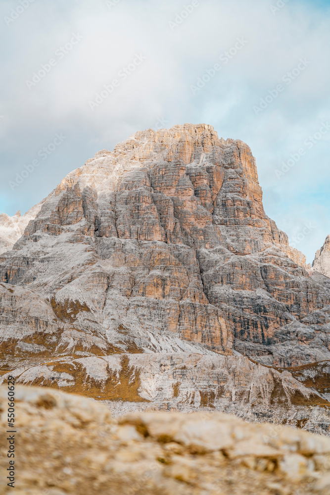 Fototapeta premium mountain top in dolomites