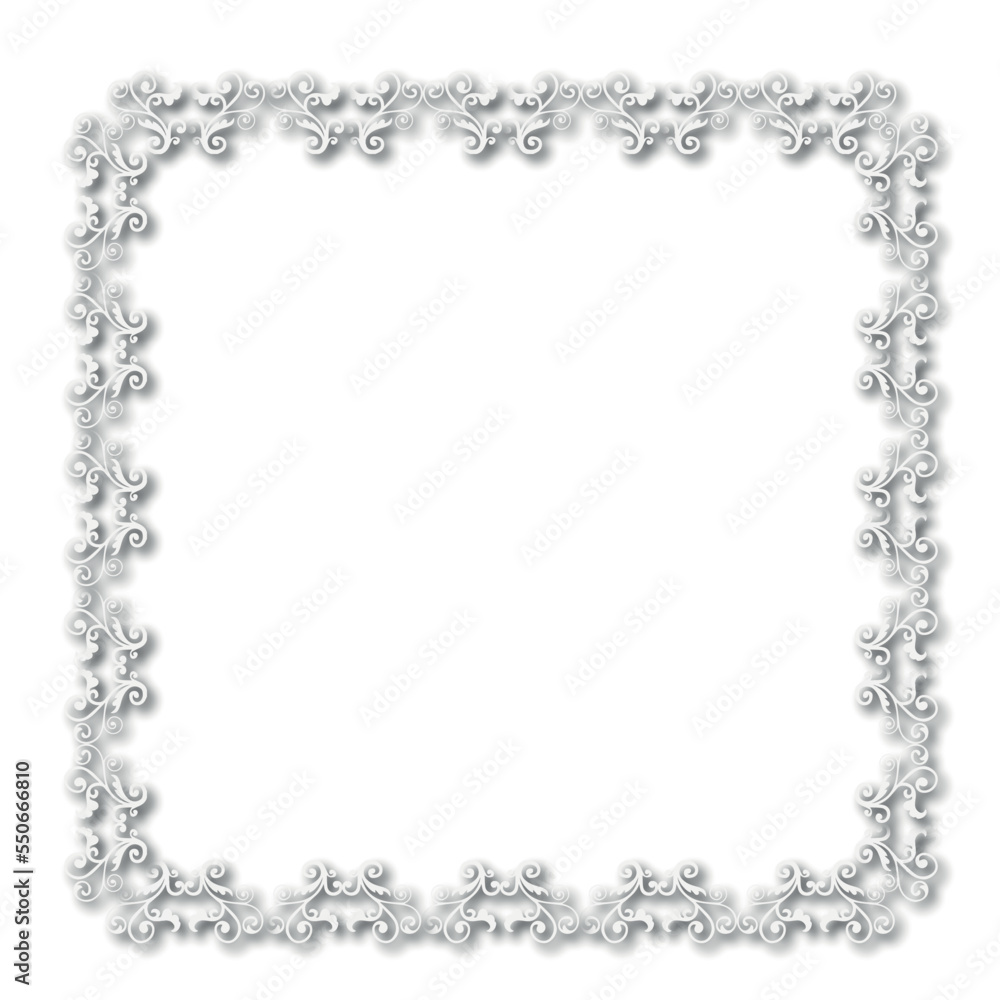 Frame, in the style of an ornament, Vector illustration eps 10, Art. Frame, in the style of an ornament, Vector illustration eps 10, Art.