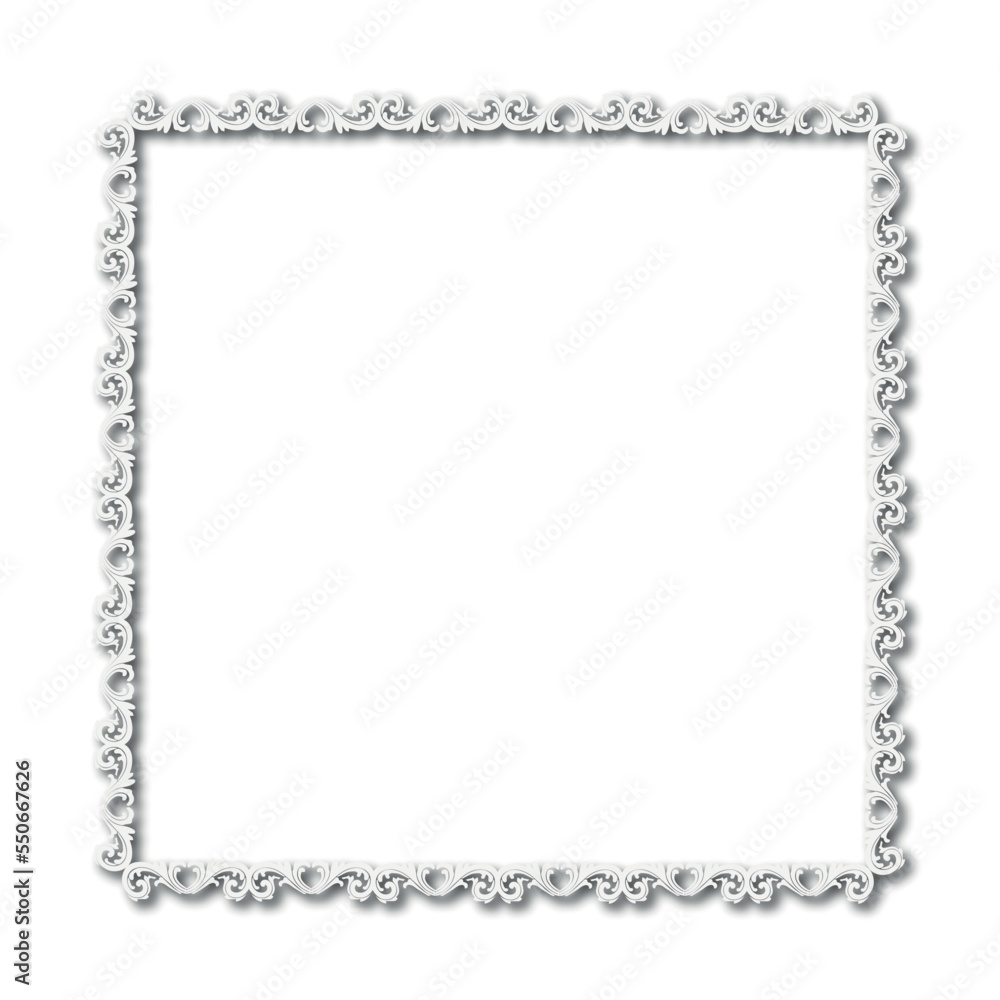 Frame, in the style of an ornament, Vector illustration eps 10, Art. Frame, in the style of an ornament, Vector illustration eps 10, Art.
