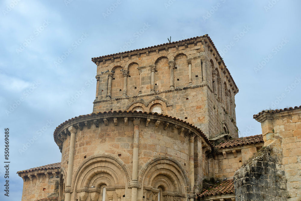 Spanish Romanesque cathedral roof