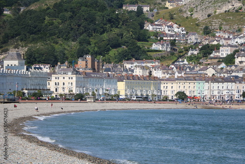 Llandudno Bay in Llandudno, Wales United Kingdom