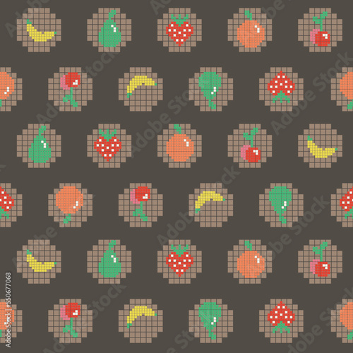 Fruit Game in Brownish