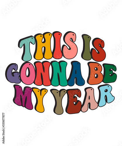 New Year 2023 SVG PNG Bundle, Retro New Year New Year 2023 SVG, PNG Bundle, Retro New Year SVG, New Year SVG, New Year SVG, New Year Shirt Design, Happy New Year 2023 SVG, PNG Sublimation, SVG Cricut