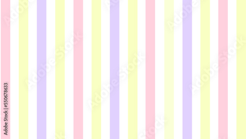 Pastel colorful striped background vector illustration.