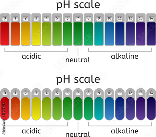 vector ph scale