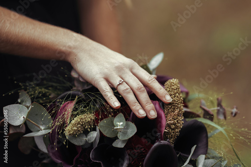 Black wedding ring inspiration