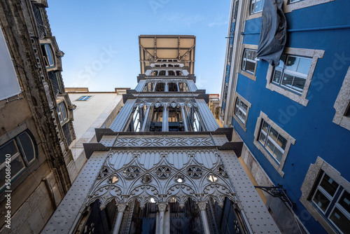 Obraz na plátně Santa Justa Lift - Lisbon, Portugal