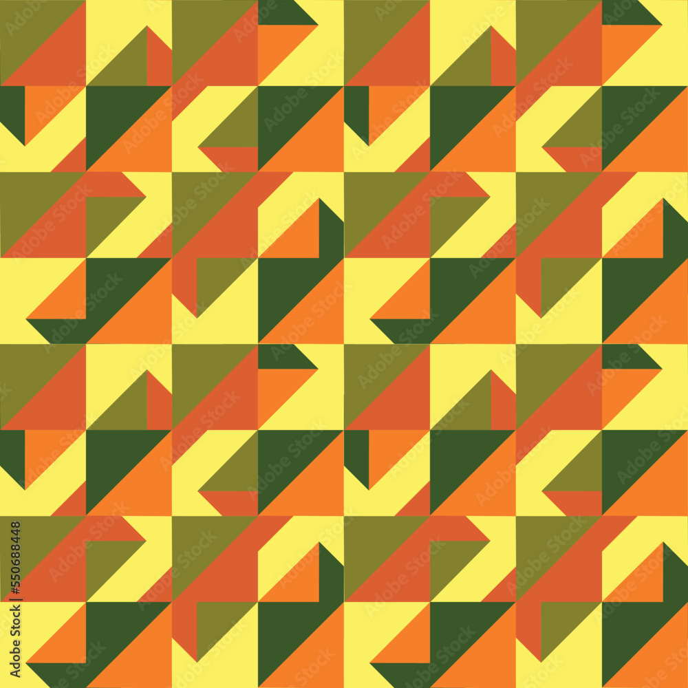 Obraz premium Abstract geometric art deco, background pattern.
