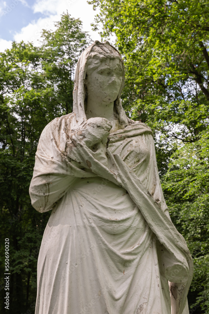 Statue in Park Machern, Germany