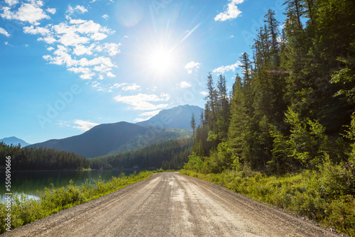 Road in mountains