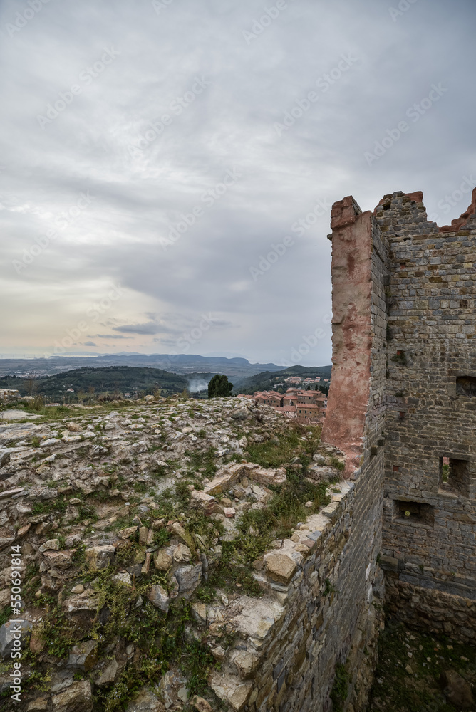 Rocca di Campiglia, Campiglia marittima, IItalien , Toskana