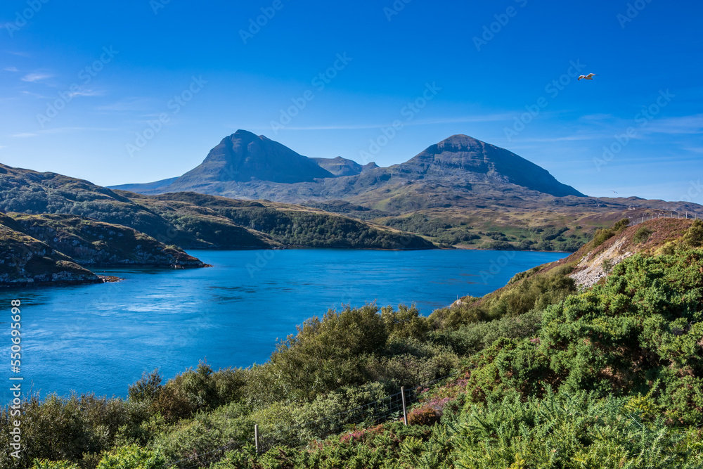 Loch a´Chairn Bhaín in Schottland