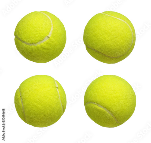 Tennis ball collection isolated © chones
