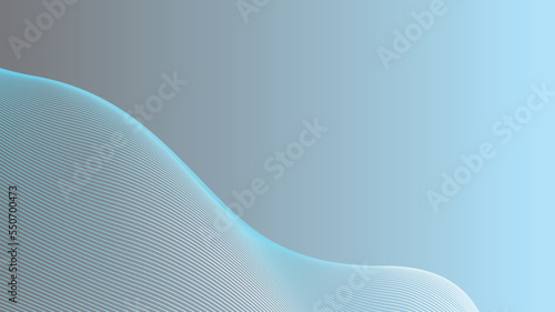 Wallpaper Mural Abstract blue wave lines pattern background. abstract blue wave background. Blue minimal round lines abstract background Torontodigital.ca