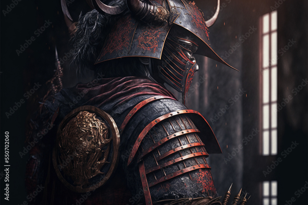 ancient samurai preparing for combat ancient samurai preparing for combat