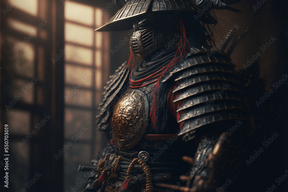 ancient samurai preparing for combat ancient samurai preparing for combat