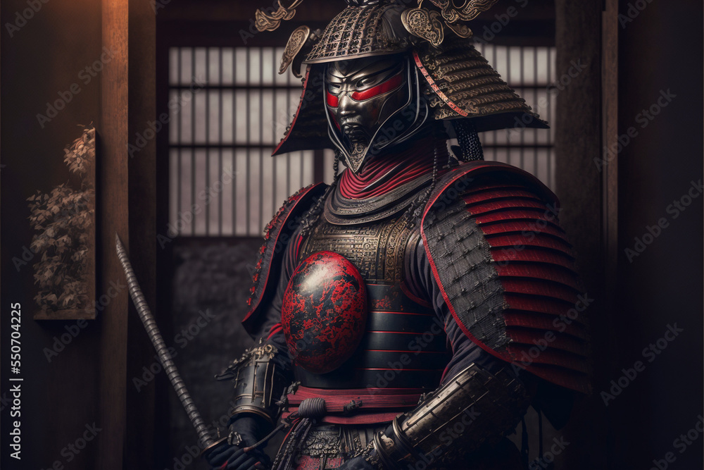 ancient samurai preparing for combat ancient samurai preparing for combat