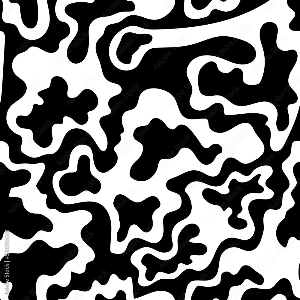 Abstract urban pattern with wave shapes and wave spots Abstract urban pattern with wave shapes and wave spots