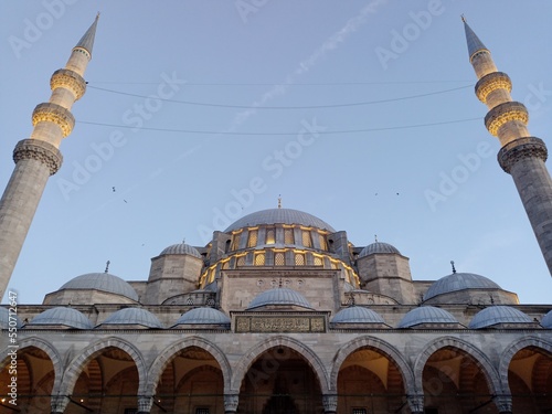 blue mosque photo