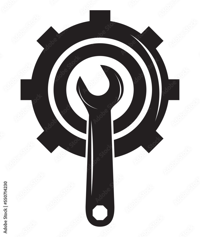 wrench key and gear wrench key and gear