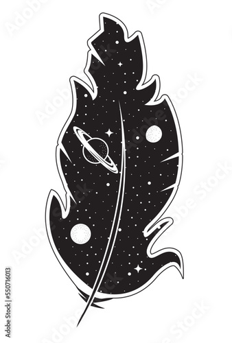 feather surreal astrology