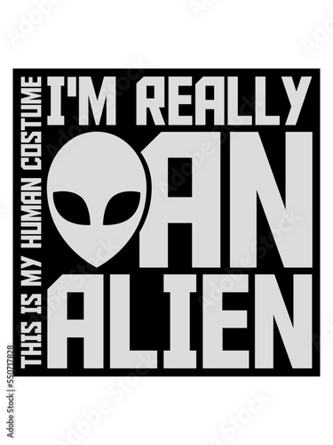 human costume alien Zitat 