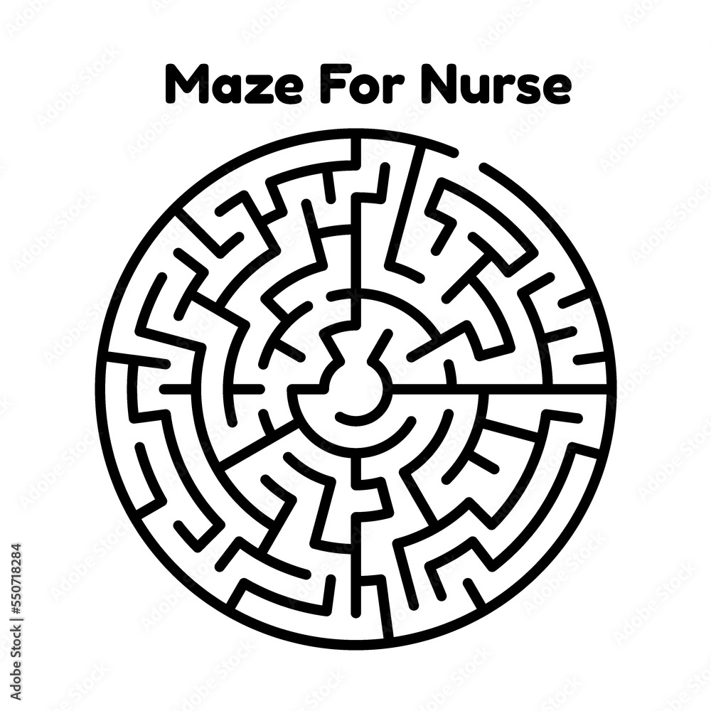 Maze For Nurse