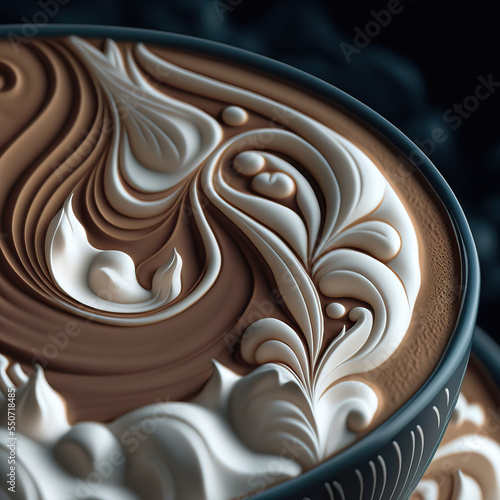 Cafe Coffee Art No. 11