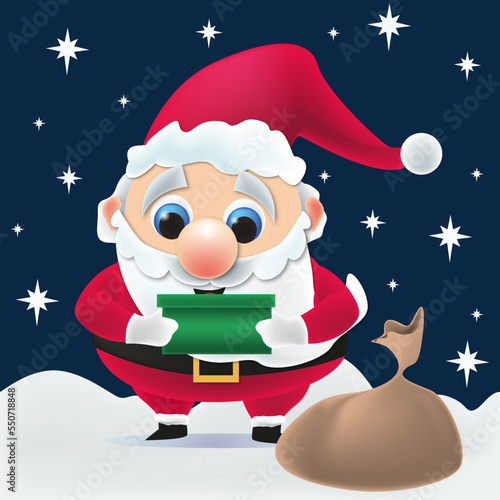 santa claus en navidad papa noel