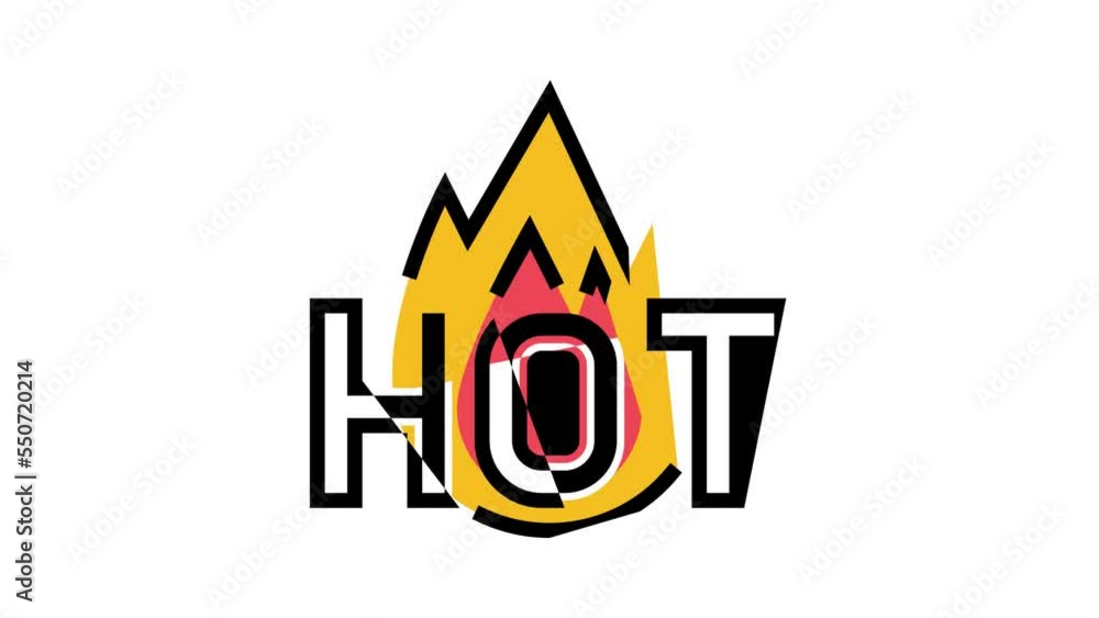 hot fire color icon animation hot fire color icon animation