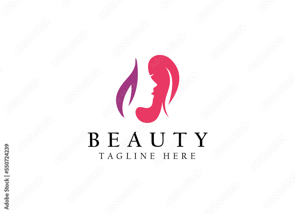 Beauty Woman Logo design Beauty Woman Logo design