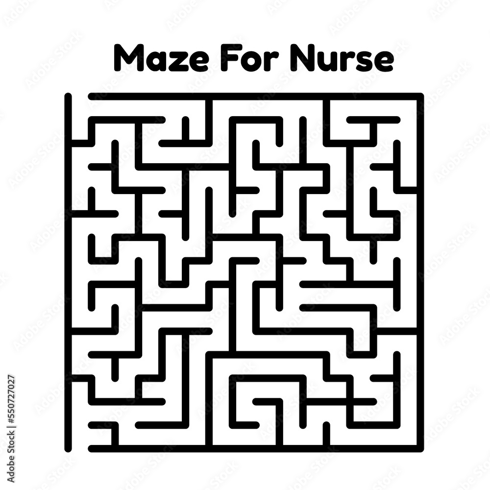 Maze Challenge For Nurse Maze Challenge For Nurse