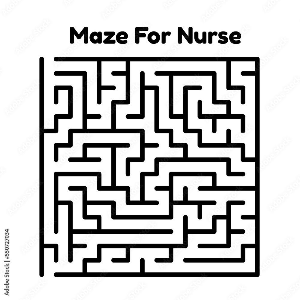 Maze Challenge For Nurse Maze Challenge For Nurse