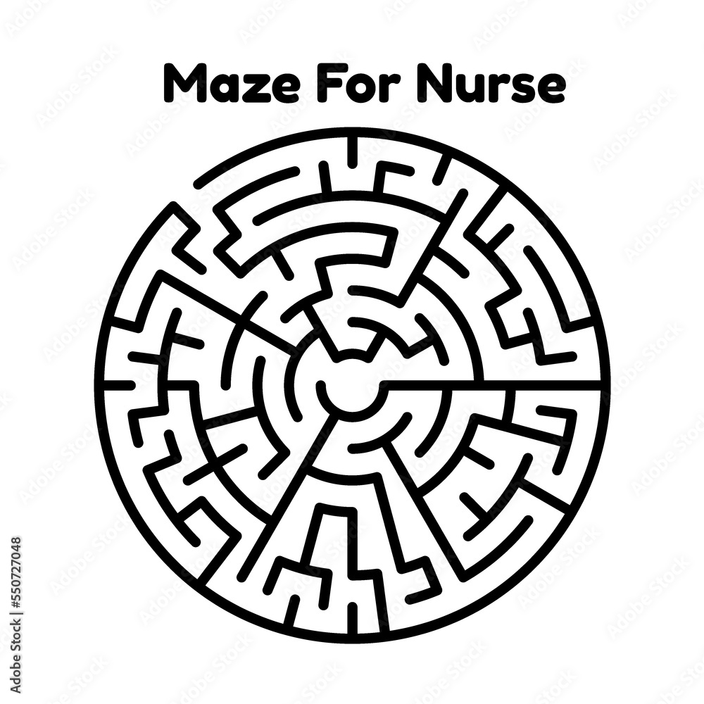 Maze Challenge For Nurse