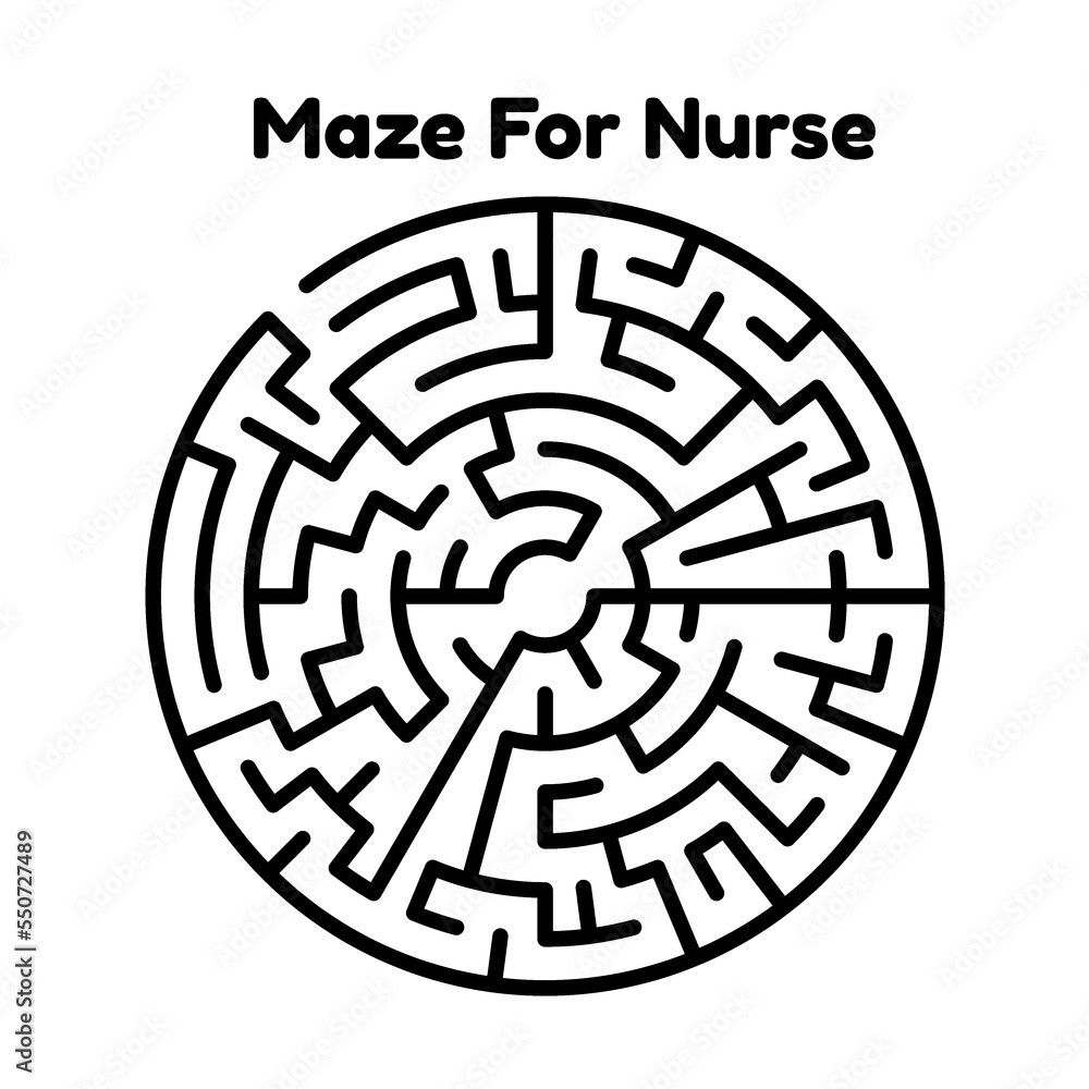 Maze Challenge For Nurse Maze Challenge For Nurse