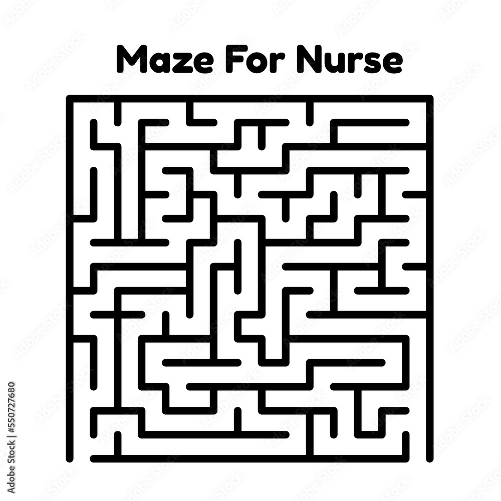 Maze Challenge For Nurse Maze Challenge For Nurse