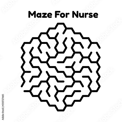 Maze Challenge For Nurse