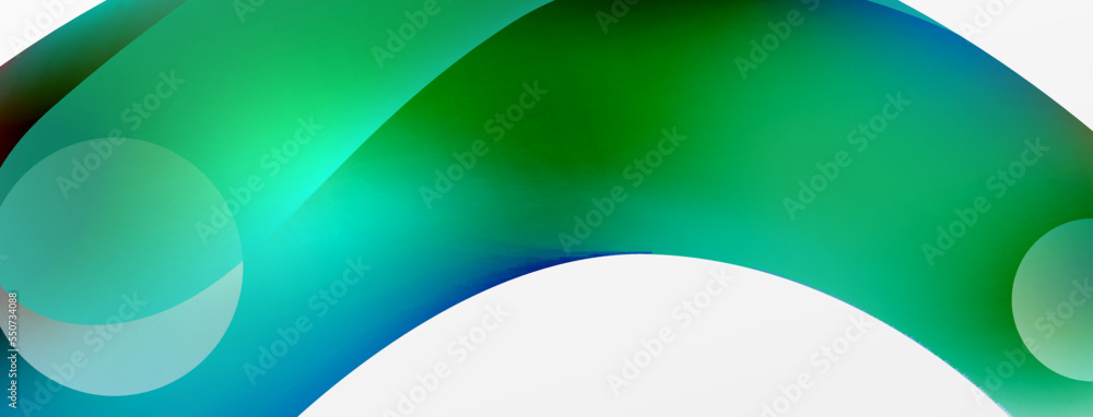 custom made wallpaper toronto digitalFluid abstract background, round shapes and circle flowing design for wallpaper, banner, background or landing