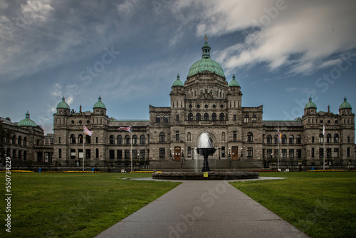 British Columbia parliament building in Victoria