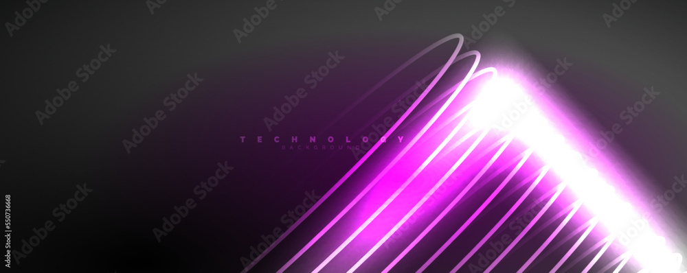 Techno neon wave lines, dynamic electric motion, speed concept. Templates for wallpaper, banner, background, landing page, wall art, invitation, prints Techno neon wave lines, dynamic electric motion, speed concept. Templates for wallpaper, banner, background, landing page, wall art, invitation, prints
