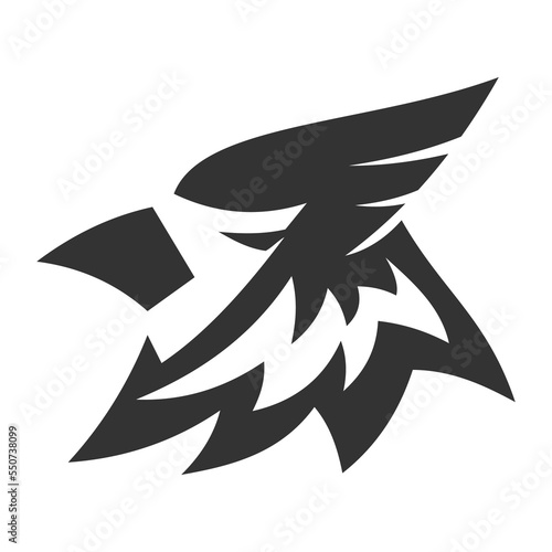 Fotografía cardinal bird logo template Icon Illustration Brand Identity
