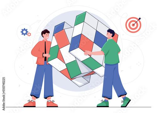 Rubiks Cube Teamwork