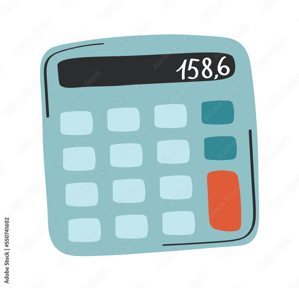 Grey calculator icon Grey calculator icon