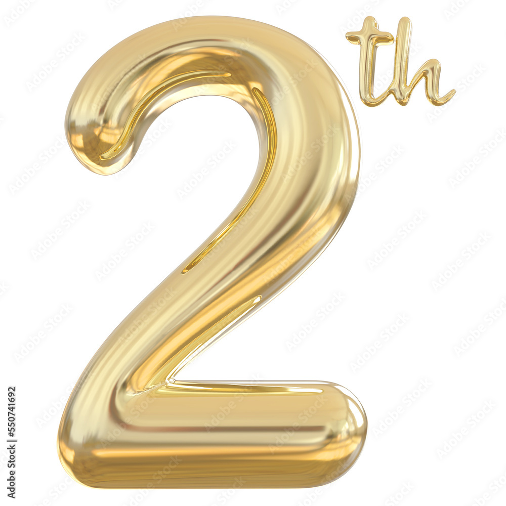 2th anniversary numbers gold celebrate number 2th anniversary numbers gold celebrate number
